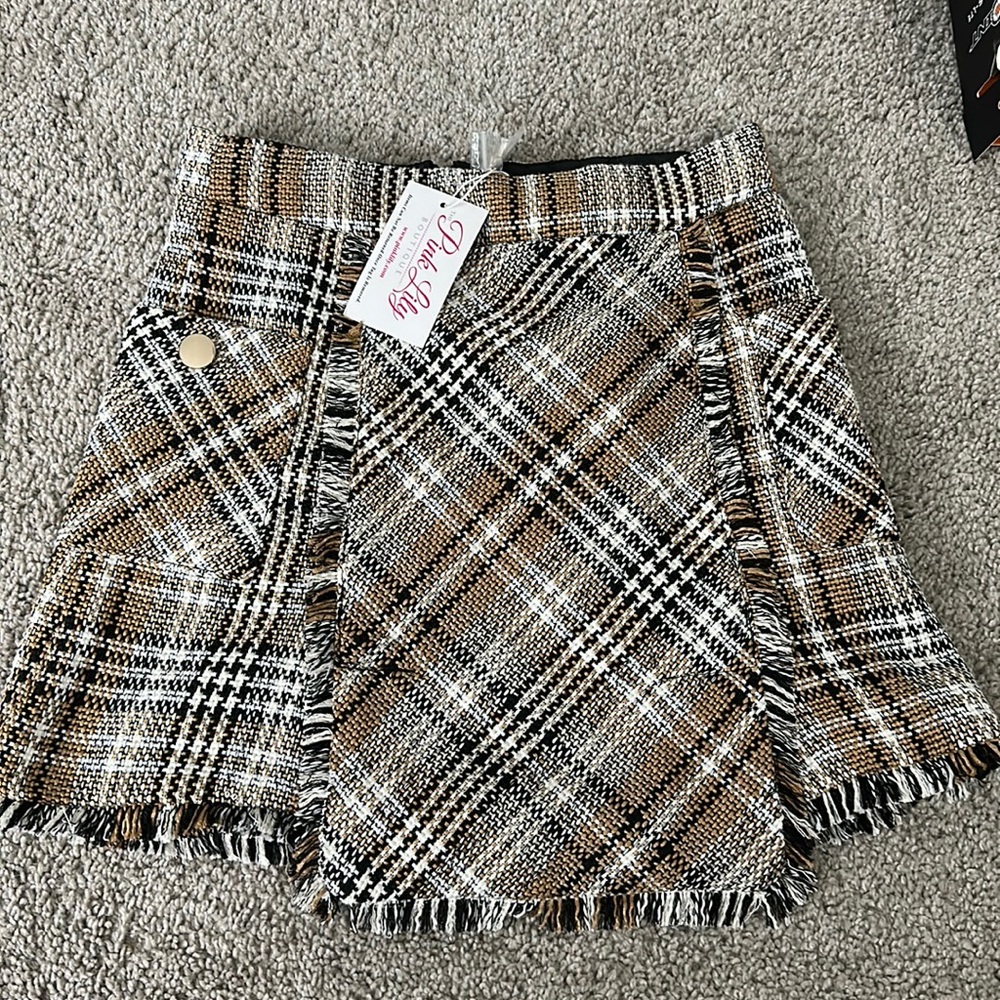 Plaid skirt